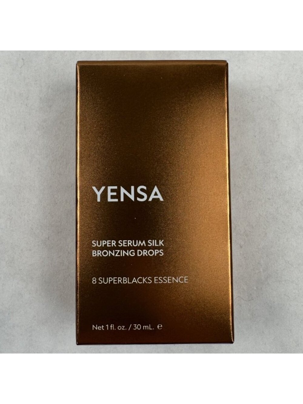 Yensa Super Serum Silk Bronzing Drops 1 Fl Oz / 30 mL 8 SuperBlacks Essence NEW